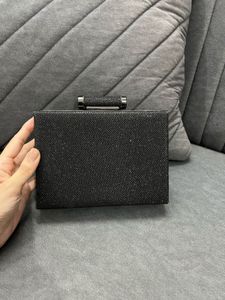Sparkling Black Clutch Bag