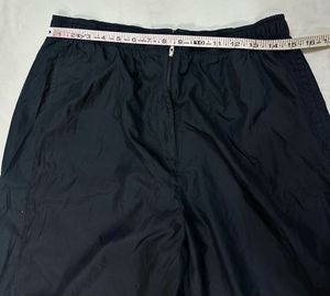 Nike Black Windbreaker Track Pants | Zip Ankle |