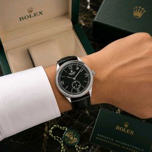 ROLEX 1908 – TIMELESS BLACK &amp; WHITE-GOLD ELEGANCE