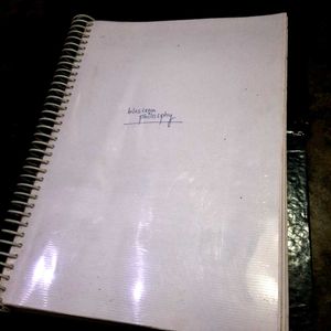 Western Philosophy Notebook