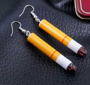 Novelty Cigarette Earrings