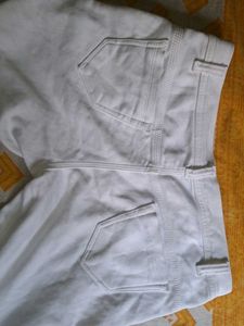 Classic White  jeans Pants