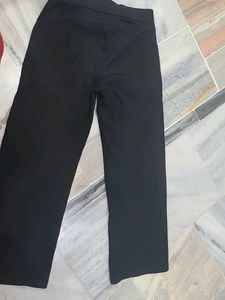 Stylish Black Belted  Trouser