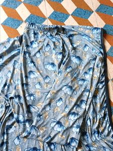 Floral Print Pajama Set