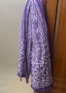 Purple Floral Print suit
