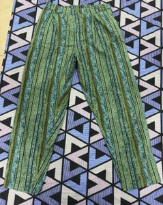 Green Block Print Kurta