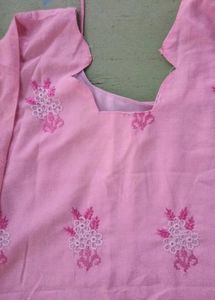 COMBO Chic Pink &amp; slate grey Kurtas - pack of 2