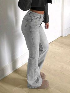‧₊˚🖇️✩ y2k Grey Flared Jeans