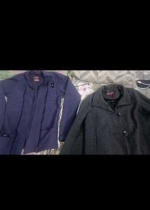Classic Grey Trench Coat, and purple blazer coat
