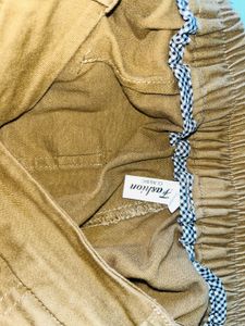 Women's Brown Utility Skort