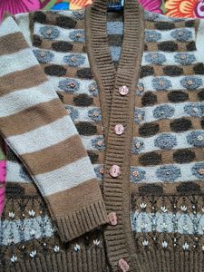 Vintage Patterned Cardigan
