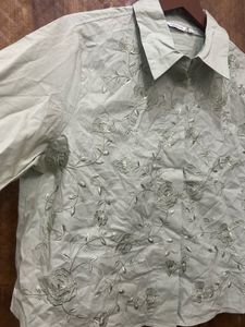 COVER STORY Cotton Collared Shirt(Brand new
