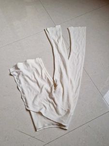 Cream Button-Down Cardigan