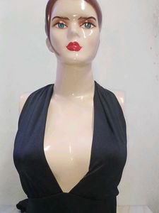 (200)Black One Piece Swimsuit