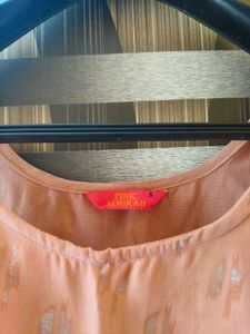 Peach Ethnic Kurti