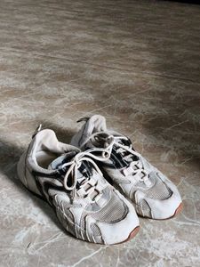 Chunky White & Black women Sneakers