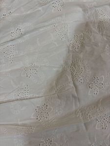White Cotton Midi Dress
