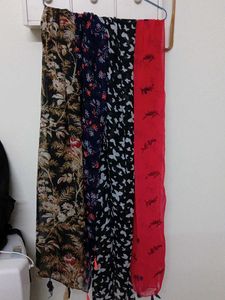 7 Colorful Stoles Combo