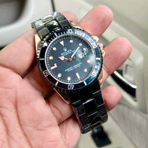 Rolex* For men* 7AAA  QUALITY BLACK WATCH