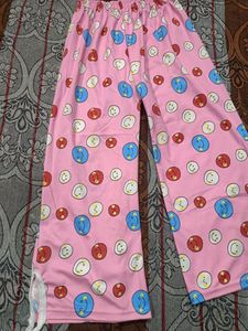 Cute Smiley Face Palazzo Pants