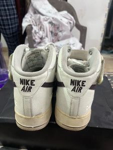 Nike Air Force 1 Mid White Sneakers