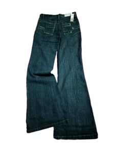RARE VINTAGE COWBOY DISTRESSED BELL BOTTOM JEANS