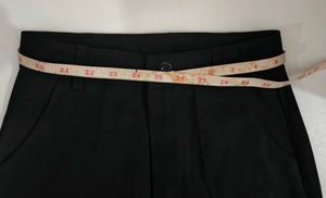 Classic High Waist Black Pants