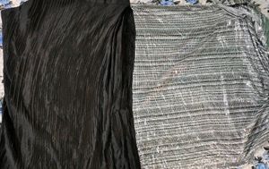 Ready To Wear Black Saree With Belt