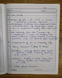 CBSE Class 10 Chemistry Handwritten Notes All Chap