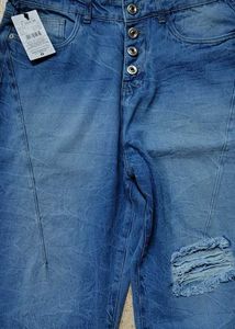 Ripped Blue Jeans