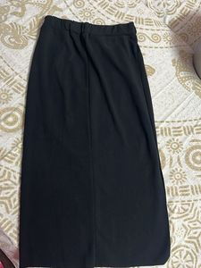 Classic Black Maxi Skirt