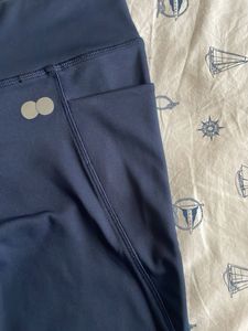 Navy Blue Athletic Leggings