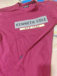 Brand Print Slim Fit Crew Neck Tshirt