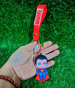 Imported Premium Quality 3D Superman Keychain