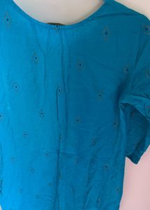avaasa peacock green kurti