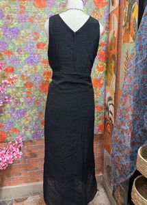 Elegant Black Maxi Dress
