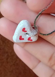Hand-Painted Tulip Necklace
