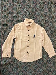 US Polo Assn. Boys Pink Shirt