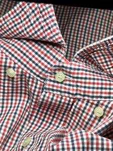 Men's Lacoste Gingham Short Sleeve Shirt