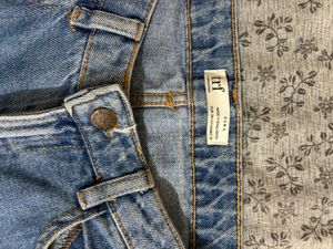 Zara light wash denim