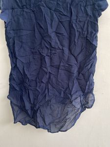 Stylish Navy Blue Sleeveless Top