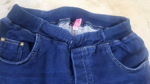 Blue Denim capry