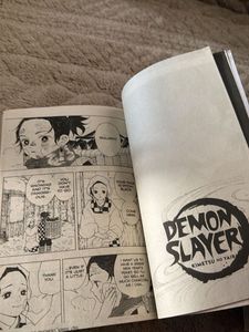 Demon Slayer Manga Volumes 1,2,3