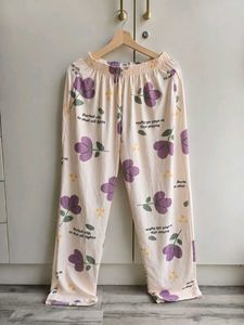 Cute Pink Floral Night Suit &amp; Free Gift