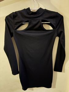 Maddy Euphoria inspired Black Bodycon Dress