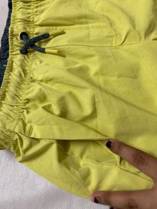 Boys' Neon Yellow Pull-On Shorts