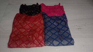 Set of 4 Printed Kurtas