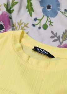Shein Butter yellow Top