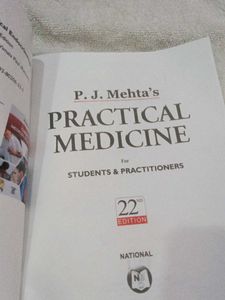 P. J. Mehta's Practical Medicine 22nd Edition