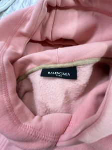 Balenciaga Pink Hoodie